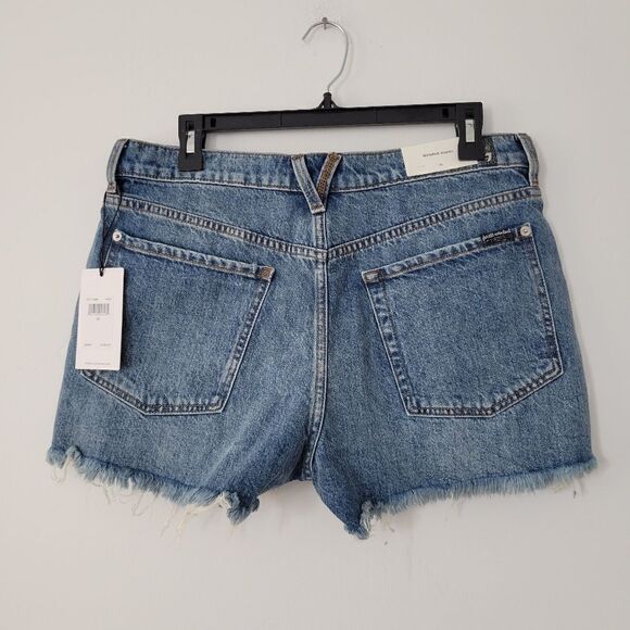 NWT 7 For All Mankind Monroe Cut-Off Short - Picture 7 of 8